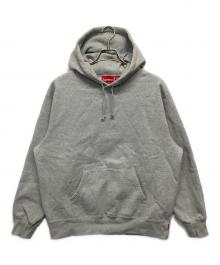 SUPREME（シュプリーム）の古着「Supreme Satin Applique Hooded」｜グレー