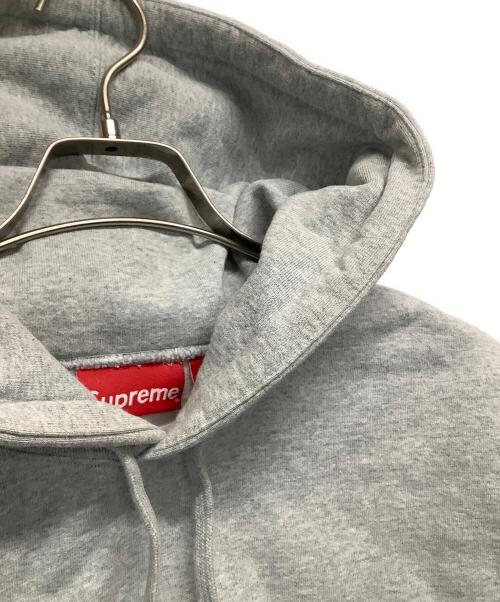 SUPREME（シュプリーム）SUPREME (シュプリーム) Supreme Satin Applique Hooded グレー サイズ:Lの古着・服飾アイテム