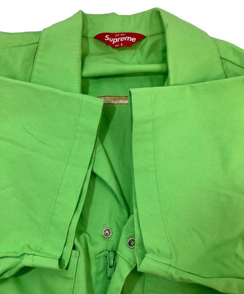 SUPREME（シュプリーム）SUPREME (シュプリーム) オールインワン グリーン サイズ:Lの古着・服飾アイテム