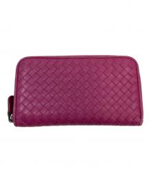 BOTTEGA VENETA（ボッテガベネタ）の古着「長財布」｜ピンク