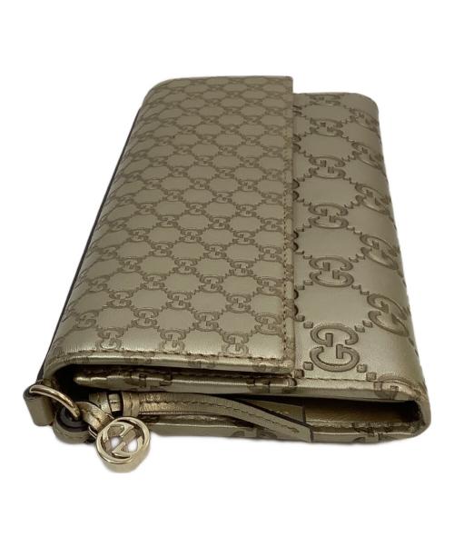 GUCCI（グッチ）GUCCI (グッチ) マイクロG ゴールドの古着・服飾アイテム
