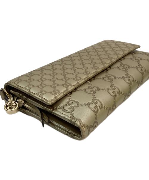 GUCCI（グッチ）GUCCI (グッチ) マイクロG ゴールドの古着・服飾アイテム