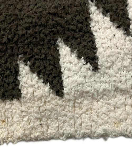PENDLETON（ペンドルトン）PENDLETON (ペンドルトン) 厚手カーディガン ニット総柄ロングガウン ホワイト サイズ:Mの古着・服飾アイテム