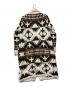 PENDLETON (ペンドルトン) 厚手カーディガン ニット総柄ロングガウン ホワイト サイズ:M：4000円
