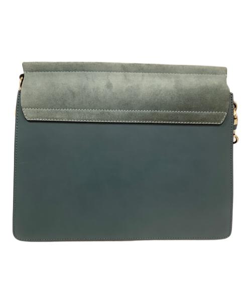 Chloe（クロエ）Chloe (クロエ) フェイスモールショルダーバッグ グリーンの古着・服飾アイテム