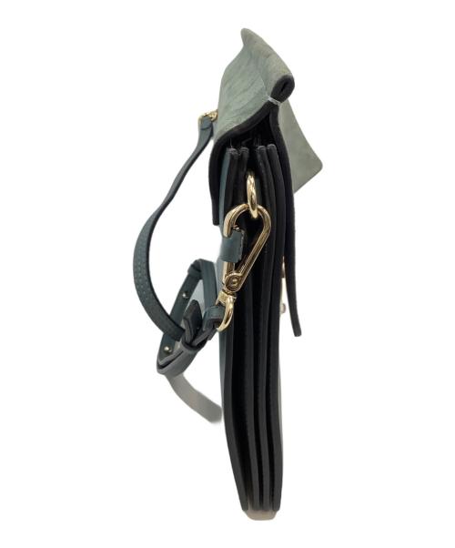 Chloe（クロエ）Chloe (クロエ) フェイスモールショルダーバッグ グリーンの古着・服飾アイテム