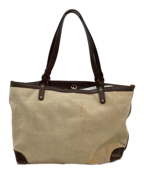 GUCCI（グッチ）GUCCI (グッチ) トートバッグ ベージュの古着・服飾アイテム