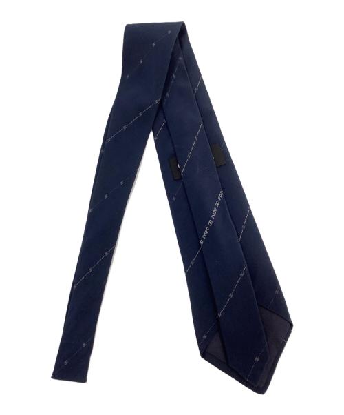 CHANEL（シャネル）CHANEL (シャネル) ネクタイ ネイビー サイズ:記載なしの古着・服飾アイテム