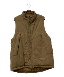 FREAK'S STORE（フリークスストア）の古着「中綿ベスト　PRIMALOFT」｜ブラウン