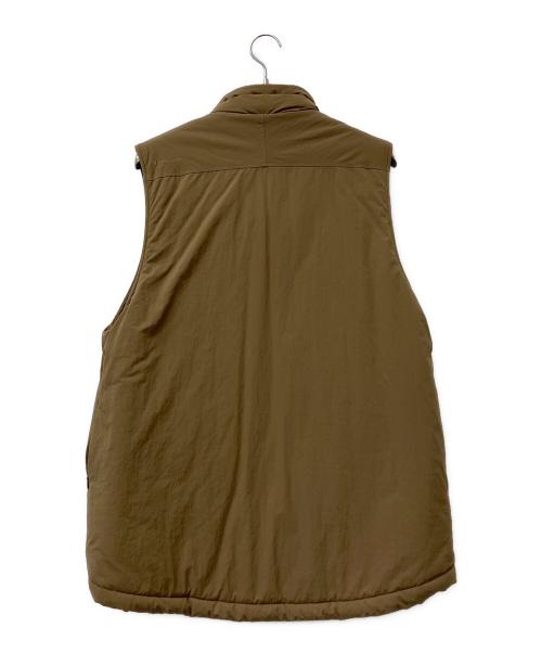 FREAK'S STORE（フリークスストア）FREAK'S STORE (フリークスストア) 中綿ベスト　PRIMALOFT ブラウン サイズ:FREEの古着・服飾アイテム