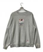 Acapulco Goldアカプルコ ゴールド）の古着「スウェット CAN CREW SWEATSHIRT」｜グレー