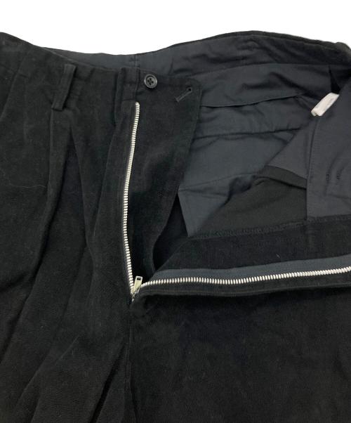 Y's for men（ワイズフォーメン）Y's for men (ワイズフォーメン) タックパンツ ストレートパンツ ブラック サイズ:Mの古着・服飾アイテム
