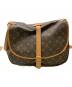 LOUIS VUITTON (ルイ ヴィトン) ショルダーバッグ M42254 モノグラム ソミュール35 ブラウン：50000円
