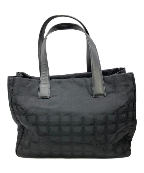 CHANEL（シャネル）CHANEL (シャネル) トートバッグ ニュートラベルライン ブラックの古着・服飾アイテム