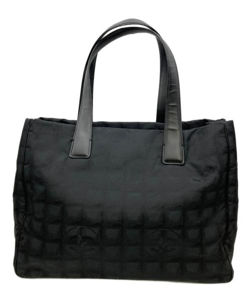 CHANEL（シャネル）CHANEL (シャネル) トートバッグ ニュートラベルライン ブラックの古着・服飾アイテム