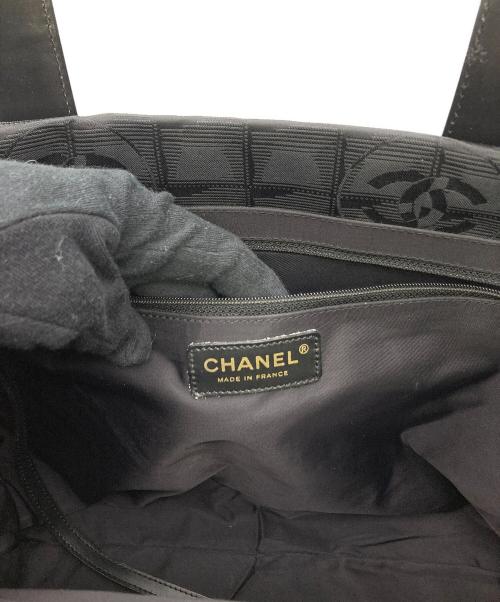 CHANEL（シャネル）CHANEL (シャネル) トートバッグ ニュートラベルライン ブラックの古着・服飾アイテム
