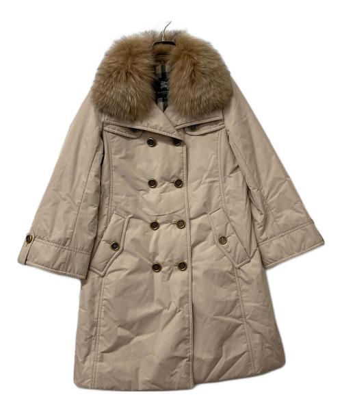 BURBERRY LONDON（バーバリーロンドン）BURBERRY LONDON (バーバリーロンドン) 中綿コート カーキ サイズ:38の古着・服飾アイテム