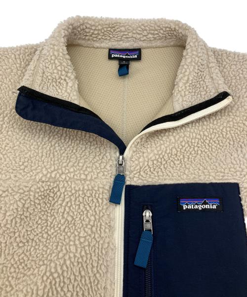 Patagonia（パタゴニア）Patagonia (パタゴニア) ボアジャケット　CLASSIC RETRO X JACKET　 ベージュ サイズ:Sの古着・服飾アイテム