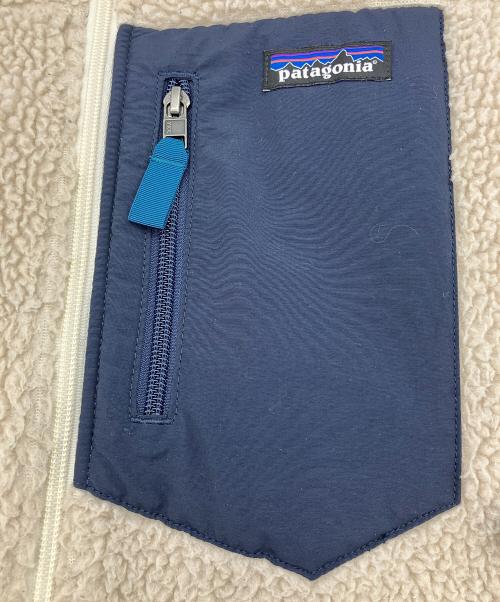 Patagonia（パタゴニア）Patagonia (パタゴニア) ボアジャケット　CLASSIC RETRO X JACKET　 ベージュ サイズ:Sの古着・服飾アイテム