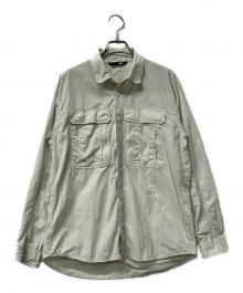 THE NORTH FACE（ザ ノース フェイス）の古着「長袖シャツ　ラッスルキャノピーシゃツ」｜ミントグリーン