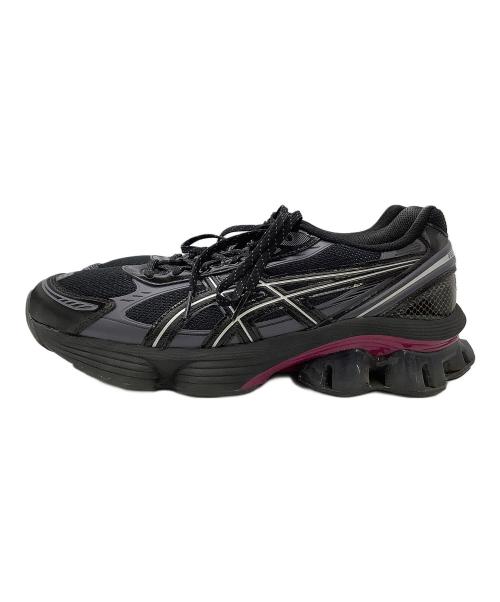 asics（アシックス）asics (アシックス) スニーカー GEL-KINETIC FLUENT ブラック×パープル サイズ:cm 27.5の古着・服飾アイテム