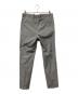 JIL SANDER (ジルサンダー) ナイロンパンツ コットンテーパードスラックスパンツ ライトグレー サイズ:44：8000円
