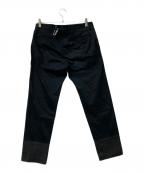 DOLCE & GABBANAドルチェ＆ガッバーナ）の古着「ストレートパンツ」｜グレー×ブラック