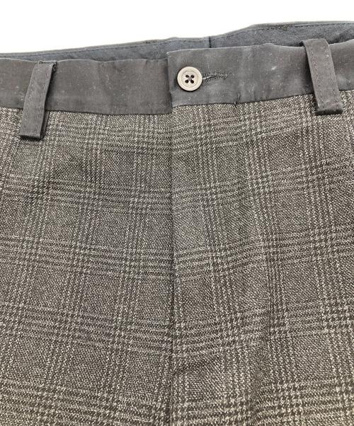 DOLCE & GABBANA（ドルチェ＆ガッバーナ）DOLCE & GABBANA (ドルチェ＆ガッバーナ) ストレートパンツ グレー×ブラック サイズ:44の古着・服飾アイテム