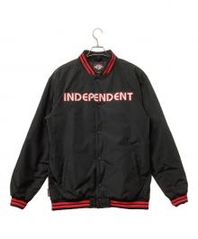 INDEPENDENT（インディペンデント）の古着「スタジャン BAUHAUS STADIUM JACKET」｜ブラック
