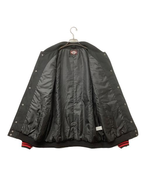 INDEPENDENT（インディペンデント）INDEPENDENT (インディペンデント) スタジャン BAUHAUS STADIUM JACKET ブラック サイズ:Lの古着・服飾アイテム