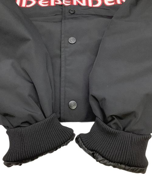 INDEPENDENT（インディペンデント）INDEPENDENT (インディペンデント) スタジャン BAUHAUS STADIUM JACKET ブラック サイズ:Lの古着・服飾アイテム