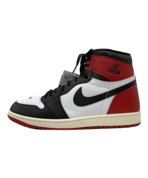 NIKE（ナイキ）NIKE (ナイキ) ハイカットスニーカー Air Jordan 1 Retro High OG “Black Toe Reimagined” ブラック×レッド サイズ:29 未使用品の古着・服飾アイテム