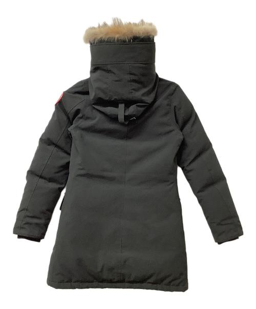 CANADA GOOSE（カナダグース）CANADA GOOSE (カナダグース) ダウンコート BRONTE PARKA ブラック サイズ:XSの古着・服飾アイテム