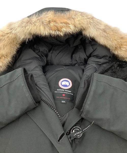 CANADA GOOSE（カナダグース）CANADA GOOSE (カナダグース) ダウンコート BRONTE PARKA ブラック サイズ:XSの古着・服飾アイテム