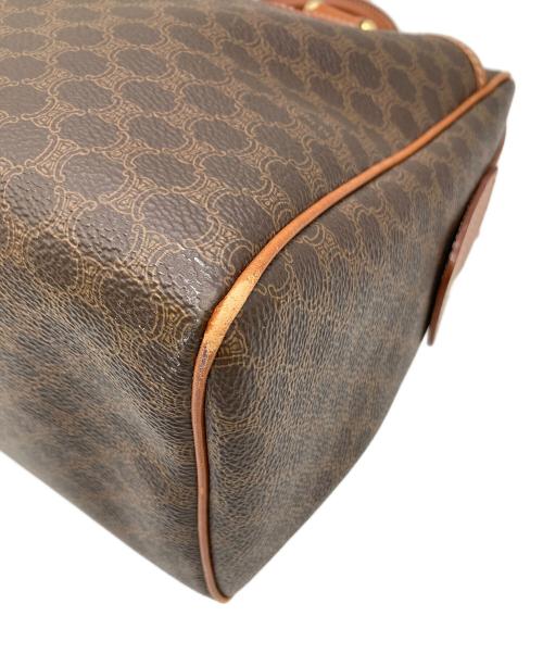 CELINE（セリーヌ）CELINE (セリーヌ) ミニボストンバッグ　 マカダム ブラウンの古着・服飾アイテム