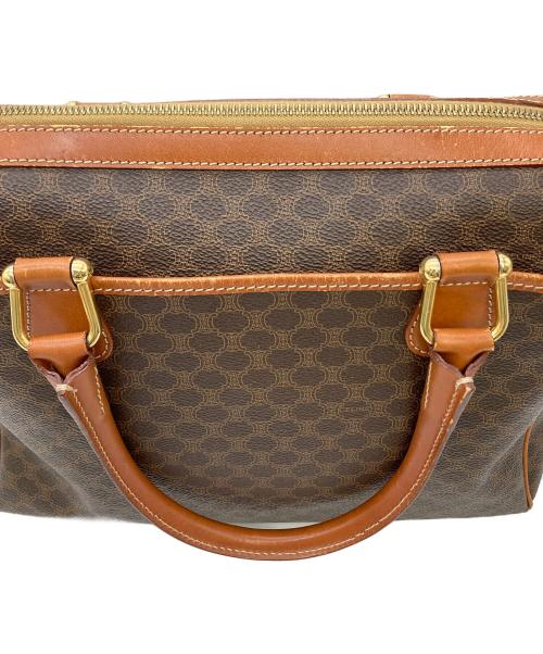 CELINE（セリーヌ）CELINE (セリーヌ) ミニボストンバッグ　 マカダム ブラウンの古着・服飾アイテム