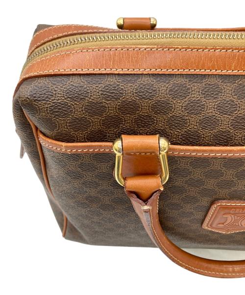 CELINE（セリーヌ）CELINE (セリーヌ) ミニボストンバッグ　 マカダム ブラウンの古着・服飾アイテム