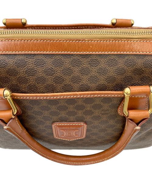 CELINE（セリーヌ）CELINE (セリーヌ) ミニボストンバッグ　 マカダム ブラウンの古着・服飾アイテム