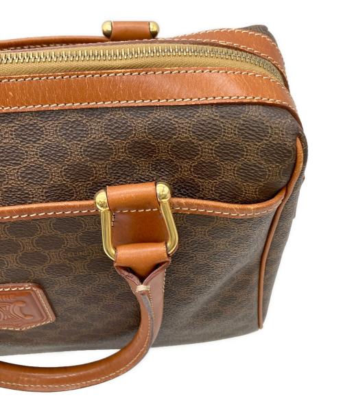 CELINE（セリーヌ）CELINE (セリーヌ) ミニボストンバッグ　 マカダム ブラウンの古着・服飾アイテム