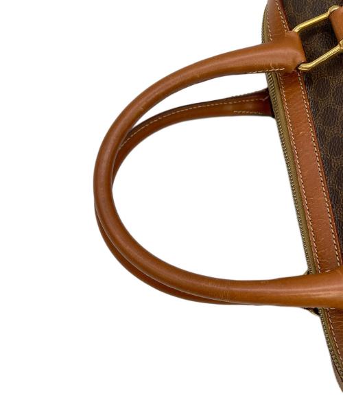 CELINE（セリーヌ）CELINE (セリーヌ) ミニボストンバッグ　 マカダム ブラウンの古着・服飾アイテム