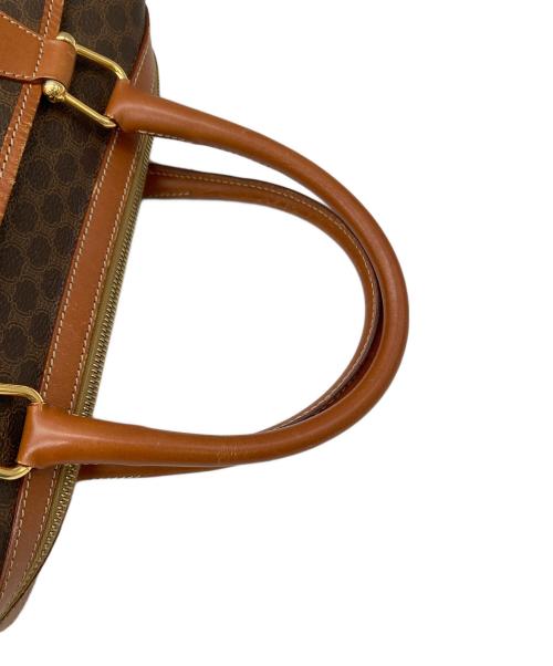 CELINE（セリーヌ）CELINE (セリーヌ) ミニボストンバッグ　 マカダム ブラウンの古着・服飾アイテム