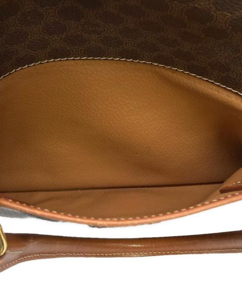 CELINE（セリーヌ）CELINE (セリーヌ) ミニボストンバッグ　 マカダム ブラウンの古着・服飾アイテム