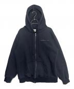 CHROME HEARTSクロムハーツ）の古着「CH Plus Print Thermal Zip Up Hoodie」｜ブラック