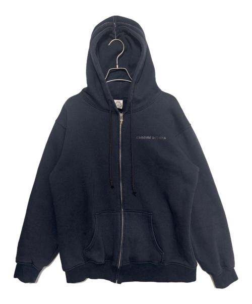 CHROME HEARTS（クロムハーツ）CHROME HEARTS (クロムハーツ) CH Plus Print Thermal Zip Up Hoodie ブラック サイズ:Lの古着・服飾アイテム