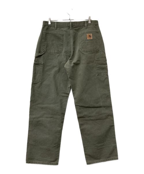 CarHartt（カーハート）CarHartt (カーハート) ダックペインターパンツ 00s グリーン サイズ:W36×L32の古着・服飾アイテム