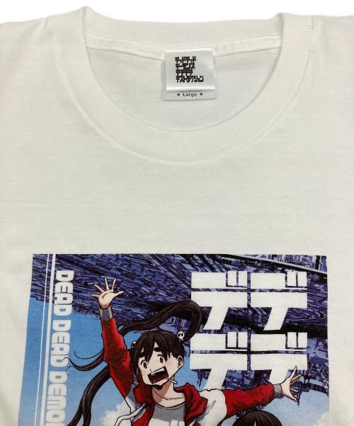 ノーブランド（ノーブランド）ノーブランド (ノーブランド) Tシャツ　劇場版デッドデッドデーモンズデデデデデストラクションTシャツ ホワイト サイズ:L 未使用品の古着・服飾アイテム