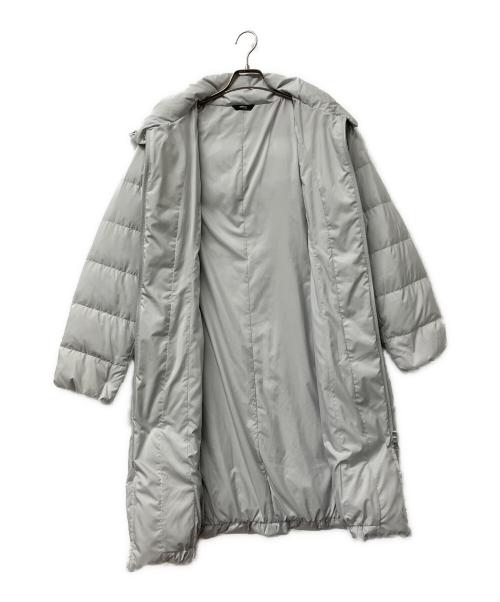 comme ca（コムサ）comme ca (コムサ) ソフトタフタロングダウン グレー サイズ:SIZE11の古着・服飾アイテム
