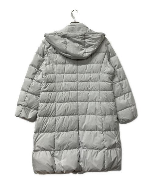 comme ca（コムサ）comme ca (コムサ) ソフトタフタロングダウン グレー サイズ:SIZE11の古着・服飾アイテム