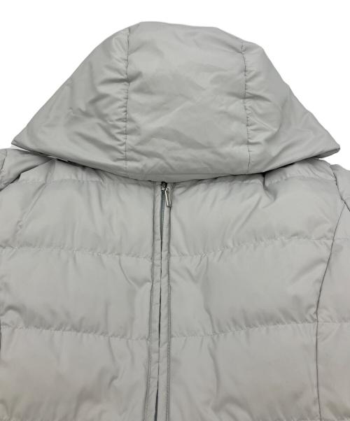 comme ca（コムサ）comme ca (コムサ) ソフトタフタロングダウン グレー サイズ:SIZE11の古着・服飾アイテム