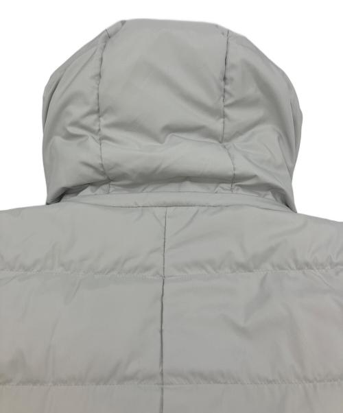 comme ca（コムサ）comme ca (コムサ) ソフトタフタロングダウン グレー サイズ:SIZE11の古着・服飾アイテム